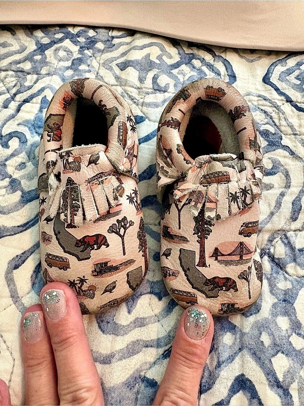 Rare California Freshly Picked Baby Moccasins